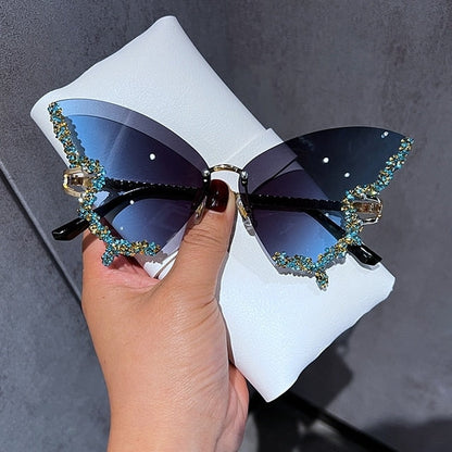 Diamond Butterfly Sunglasses